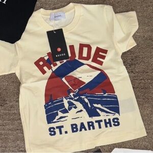 Kids rhude inspired t shirt